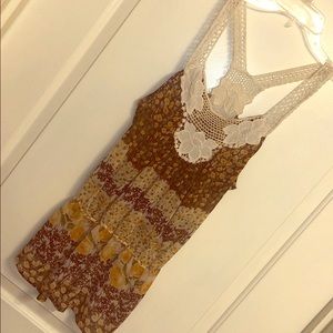 Sweet crochet tank top